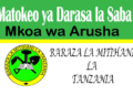 Matokeo ya Darasa la Saba Mkoa wa Arusha
