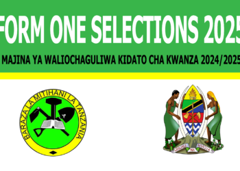 Form One Selection 2026 Arusha – waliochaguliwa kidato cha kwanza Arusha