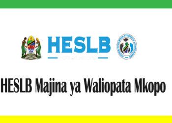 HESLB Majina ya Waliopata Mkopo