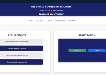 Mfumo Wa Maombi Ya Ajira Wa Polisi – Tanzania Police Force – Recruitment Portal: Jinsi ya Kutuma Maombi ya Ajira za Polisi Online