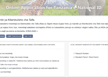 NIDA Online Registration and Application; Jinsi ya Kujisajili na Kutuma Maombi ya Kitambulisho cha NIDA Online