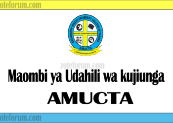 Maombi ya Udahili Chuo Kikuu cha Archbishop Mihayo University College of Tabora (AMUCTA) 2025/2026