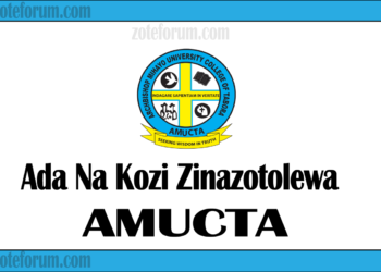 Ada Na Kozi Zinazotolewa Na Chuo Cha Archbishop Mihayo University College of Tabora (AMUCTA Courses And Fees)