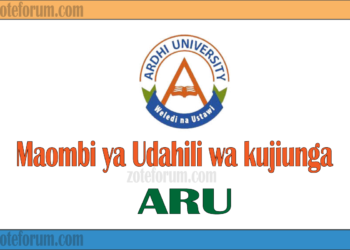 Jinsi ya Kutuma Maombi ya Udahili wa Chuo Kikuu cha Ardhi (ARU Application 2025/2026)