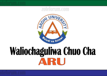 Majina Ya Waliochaguliwa Chuo Kikuu Cha Ardhi (ARU)