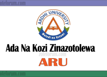 Ada Na Kozi Zinazotolewa Na Chuo Cha Ardhi (ARU Courses and Fees)