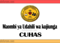 Jinsi ya Kutuma Maombi ya Udahili wa Chuo Kikuu cha Catholic University of Health and Allied Sciences kwa Mwaka wa Masomo 2025/2026