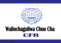 Majina Ya Waliochaguliwa Chuo Kikuu Cha CFR