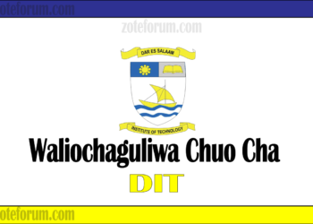 Majina Ya Waliochaguliwa Chuo Kikuu Cha DIT