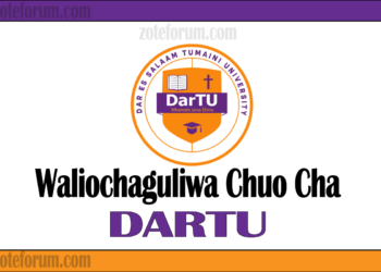 Majina Ya Waliochaguliwa Chuo Kikuu Cha Dar es Salaam Tumaini University (DarTU)