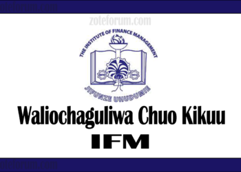 Majina Ya Waliochaguliwa Chuo Kikuu Cha IFM