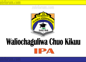 Majina Ya Waliochaguliwa Chuo Kikuu Cha IPA