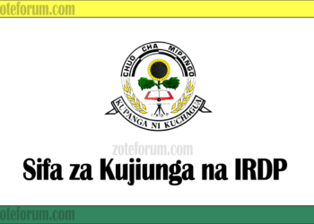 Sifa Za Kujiunga Na Chuo Kikuu Cha Institute of Rural Development Planning (IRDP)