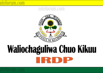 Majina Ya Waliochaguliwa Chuo Kikuu Cha Mipango Dodoma