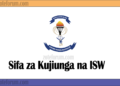 Fahamu Sifa na Vigezo vya Kujiunga Na Chuo Kikuu Cha Institute of Social Work 2025/2026 (ISW Admission Entry Requirements
