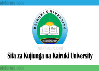 Sifa Za Kujiunga Na Chuo Kikuu Cha Kairuki University (KU Entry Requirements 2025/2026)