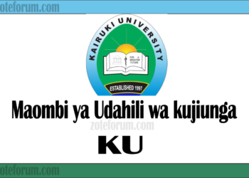 Jinsi ya Kutuma Maombi ya Udahili wa Chuo Kikuu cha Kairuki kwa Mwaka wa Masomo 2025/2026 (KU Application 2025/2026)