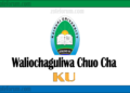 Majina Ya Waliochaguliwa Chuo Kikuu Cha Kairuki (KU)