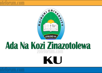 Ada Na Kozi Zinazotolewa Na Chuo Cha Kairuki University (KU) (Courses And Fees)