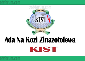 Ada Na Kozi Zinazotolewa Na Chuo Cha Karume (KIST Courses And Fees)