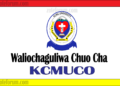 Majina Ya Waliochaguliwa Chuo Kikuu Cha KCMUCo