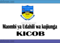 Maombi ya Udahili Chuo Kikuu cha Kizumbi Institute of Cooperative Business Education (KICoB) 2025/2026