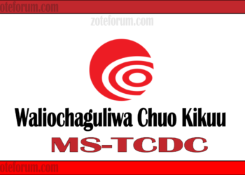Majina Ya Waliochaguliwa Chuo Kikuu Cha MS-TCDC