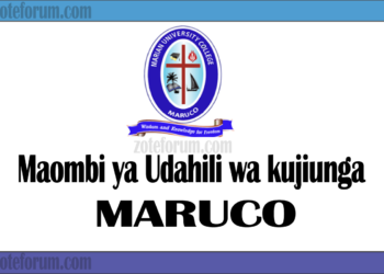 Maombi ya Udahili Chuo Kikuu cha Marian University College(MARUCo Application 2025/2026)