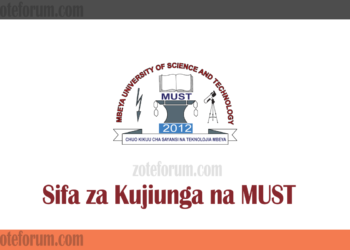 Sifa Za Kujiunga Na Chuo Kikuu Cha Mbeya University of Science and Technology
