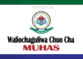 Majina Ya Waliochaguliwa Chuo Kikuu Cha Muhimbili (MUHAS) 2025/2026 (MUHAS Selected Applicants)