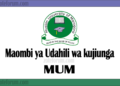 Jinsi ya Kutuma Maombi ya Udahili wa Chuo Kikuu cha Muslim University of Morogoro kwa Mwaka wa Masomo 2025/2026 (MUM Application 2025/2026)