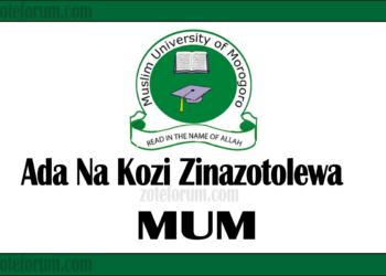 Ada Na Kozi Zinazotolewa Na Chuo Kikuu cha Waislamu cha Morogoro (MUM Courses And Fees)
