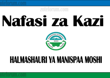 NAFASI ZA KAZI HALMASHAURI YA MANISPAA MOSHI