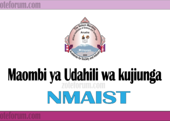 Jinsi ya Kutuma Maombi ya Udahili wa Chuo Kikuu cha NM-AIST kwa Mwaka wa Masomo 2025/2026 (NM-AIST Application 2025/2026)