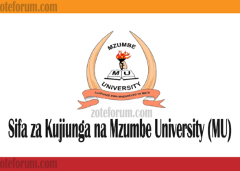 Sifa Za Kujiunga Na Chuo Kikuu Cha Mzumbe University