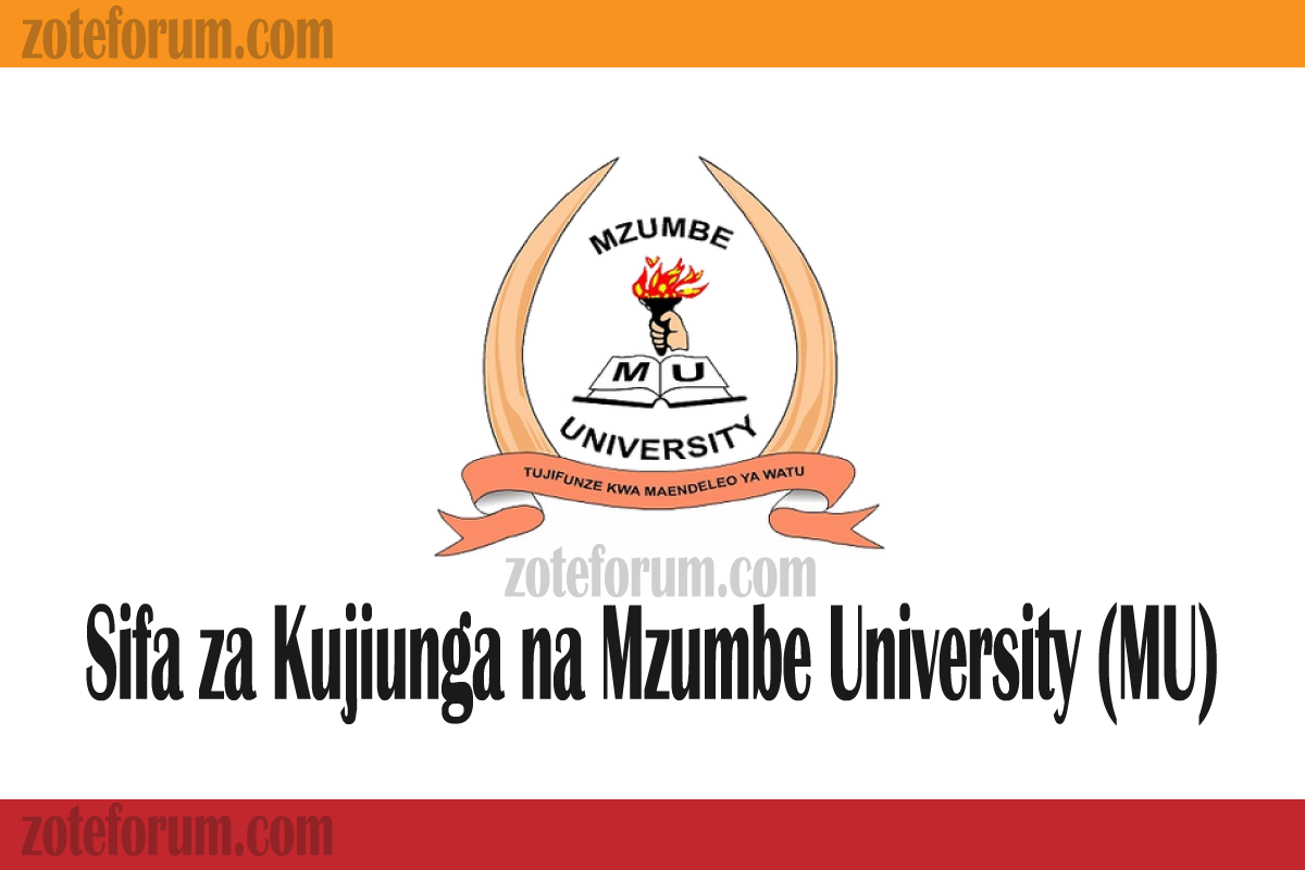 Mzumbe University Prospectus 2026 2027 PDF Courses Requirements Fee 