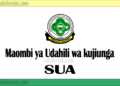 Maombi ya Udahili Chuo Kikuu cha Sokoine cha Kilimo (SUA Application