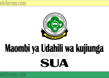 Maombi ya Udahili Chuo Kikuu cha Sokoine cha Kilimo (SUA Application