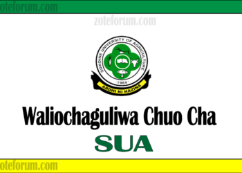 Majina Ya Waliochaguliwa Chuo Kikuu Cha SUA