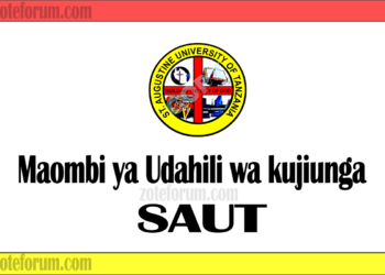 Jinsi ya Kutuma Maombi ya Udahili wa Chuo Kikuu cha St. Augustine Tanzania kwa Mwaka wa Masomo 2025/2026 (SAUT Application 2025/2026)