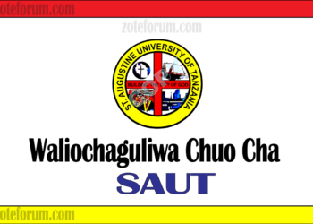 Majina Ya Waliochaguliwa Chuo Kikuu Cha SAUT