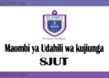 Maombi ya Udahili Chuo Kikuu cha St. John's University of Tanzania (SJUT Application 2025/2026)