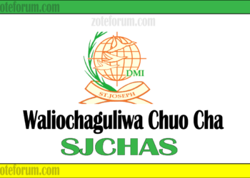 Majina Ya Waliochaguliwa Chuo Kikuu Cha SJCHAS