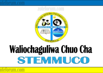 Majina Ya Waliochaguliwa Chuo Kikuu Cha STeMMUCo