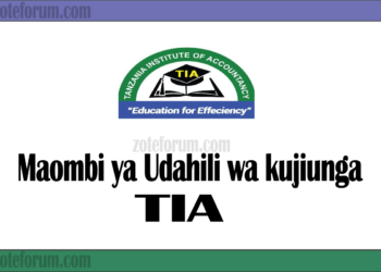 Maombi ya Udahili Chuo Kikuu cha Tanzania Institute of Accountancy