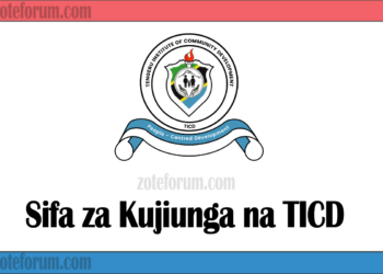 Sifa Za Kujiunga Na Chuo Kikuu Cha Tengeru Institute of Community Development (TICD)