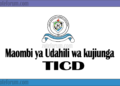 Maombi ya Udahili Chuo Kikuu cha Tengeru Institute of Community Development (TICD Application 2025/2026)