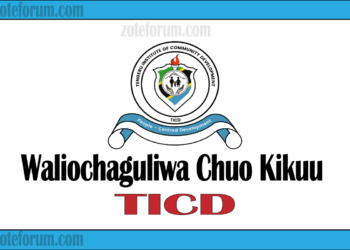 Majina Ya Waliochaguliwa Chuo Kikuu Cha TICD