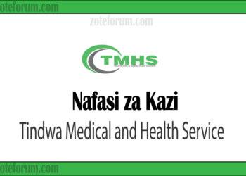 Nafasi ya kazi Meneja wa Taka na Mazingira katika kampuni ya Tindwa Medical and Health Service