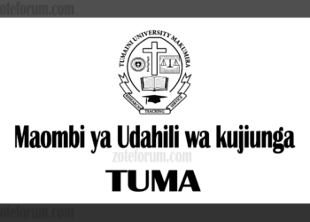 Jinsi ya Kutuma Maombi ya Udahili wa Chuo Kikuu cha Tumaini Makumira kwa Mwaka wa Masomo 2025/2026 (TUMA Application 2025/2026)